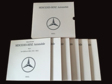 Schrader "Mercedes-Benz Automobile" Mercedes-Benz History 1994 Volume 1-6 (2151)